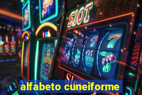 alfabeto cuneiforme